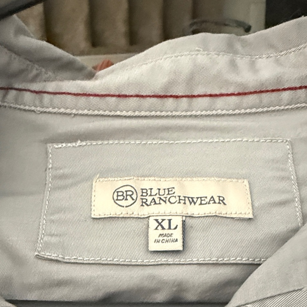 Eddie Bauer Gray Casual Button Down Shirt